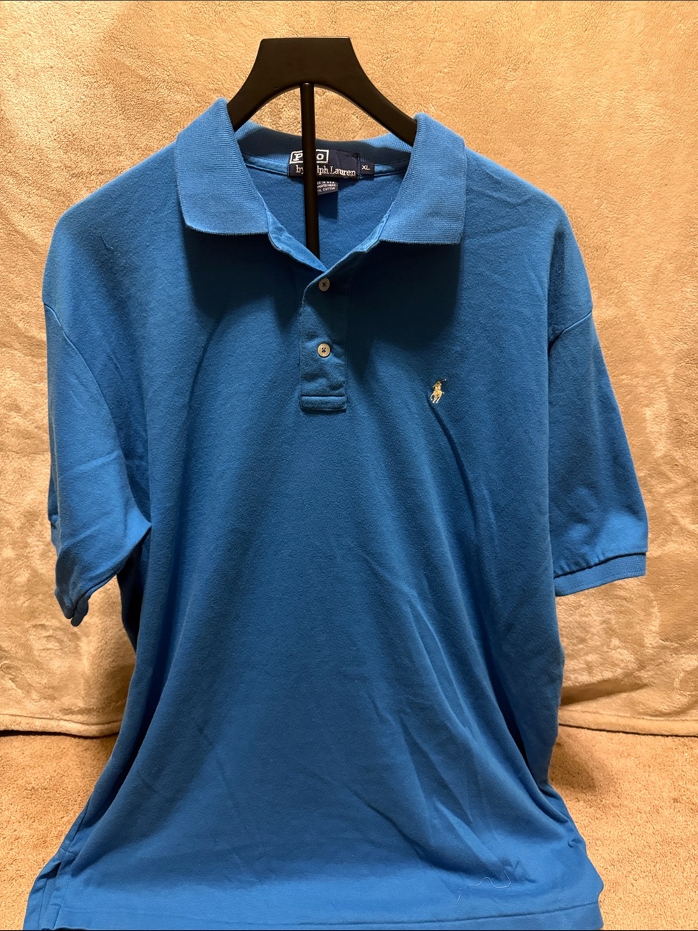 Polo by Ralph Lauren Men's Royal Blue Short-Sleeve Polo